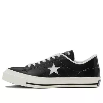 Кроссовки one star j 'made in japan - black' Converse, черный