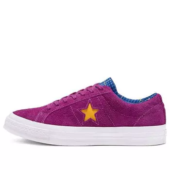 Кроссовки one star low 'twisted classic' Converse, фиолетовый