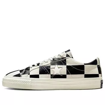 Кроссовки one star low 'warped board - white black' Converse, черный