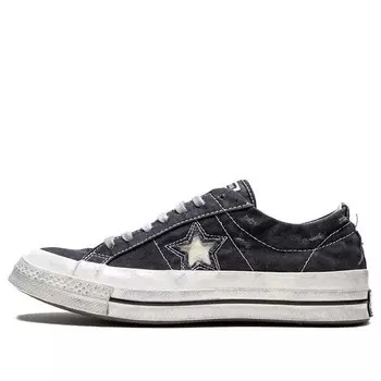 Кроссовки one star ox faith connexion dirty shoes Converse, черный