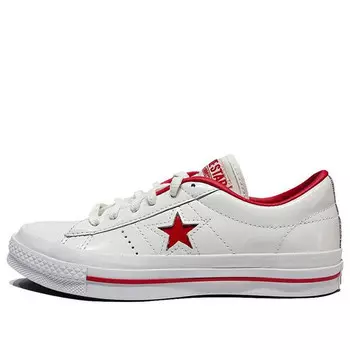 Кроссовки one star ox 'hanbyeol - white red' Converse, белый