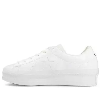 Кроссовки one star platform low 'vintage white' Converse, белый