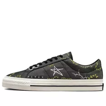 Кроссовки one star pro low 'cowboy embroidery' Converse, черный
