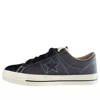 Кроссовки one star pro low 'denim - black' Converse, черный