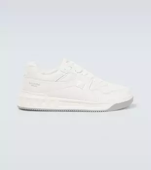 Кроссовки One Stud из искусственной кожи Valentino Garavani, белый