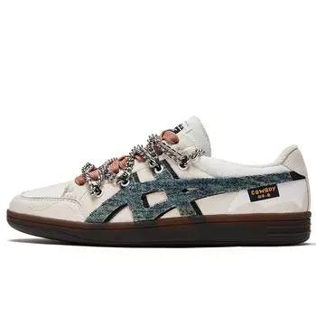 Кроссовки Onitsuka Tiger Advanti Skateboarding Shoes Unisex Low-top Beige, бежевый/синий