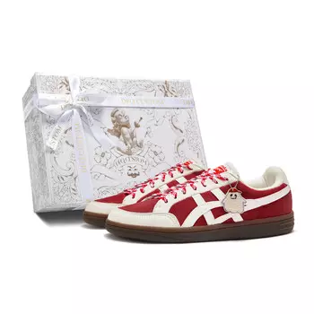 Кроссовки Onitsuka Tiger Advanti Skateboarding Shoes Unisex Low-top Red/white, красный