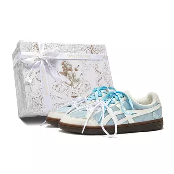 Кроссовки Onitsuka Tiger Advanti Skateboarding Shoes Unisex Low-top Blue/white, синий