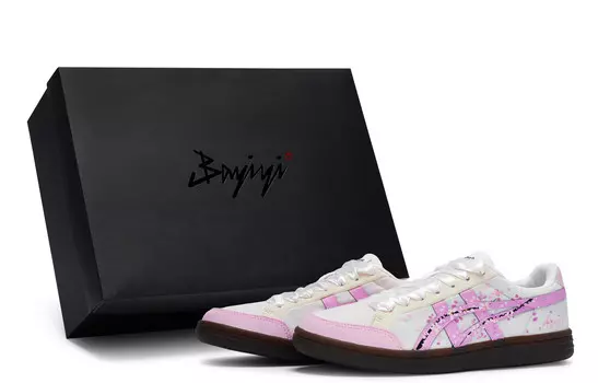 Кроссовки Onitsuka Tiger Advanti Skateboarding Shoes Unisex Low-top Pulse Magenta/Pulse Mint/Purple Rush, розовый