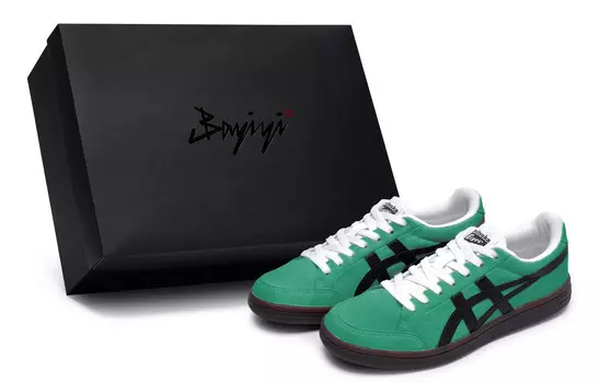 Кроссовки Onitsuka Tiger Advanti Skateboarding Shoes Unisex Low-top Black, черный