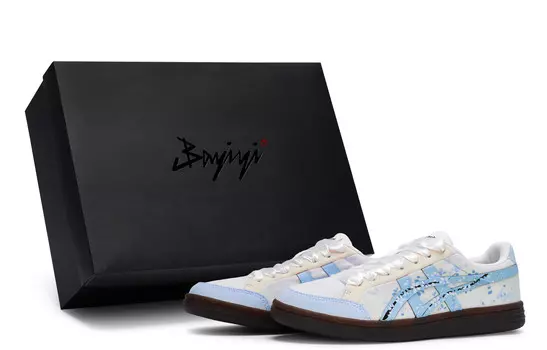 Кроссовки Onitsuka Tiger Advanti Skateboarding Shoes Unisex Low-top Blue, белый/синий