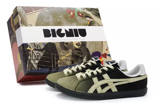 Кроссовки Onitsuka Tiger DD Trainer Skateboarding Shoes Unisex Low-top Beige, черный