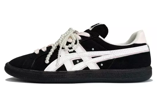 Кроссовки Onitsuka Tiger DD Trainer Skateboarding Shoes Unisex Low-top Black/white, черный