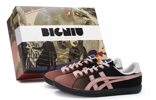 Кроссовки Onitsuka Tiger DD Trainer Skateboarding Shoes Unisex Low-top Black Meat Powder, черный