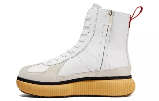 Кроссовки Onitsuka Tiger Delecity Skateboarding Shoes Unisex High-top White, белый