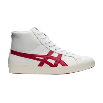 Кроссовки Onitsuka Tiger Fabre High NM White Classic Red, белый