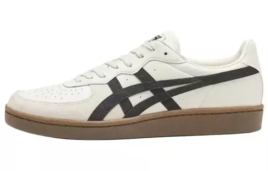 Кроссовки Onitsuka Tiger GSM "Cream Black" Sneakers, белый