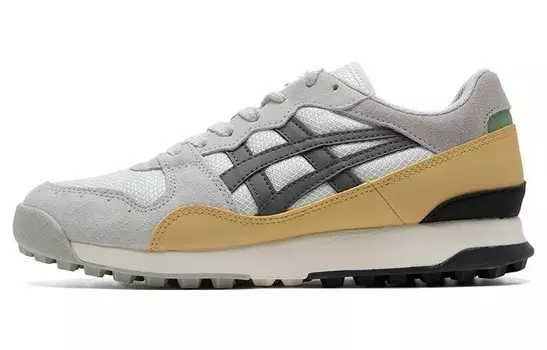Кроссовки Onitsuka Tiger Horizonia Lifestyle Shoes Unisex Low-top Gray/Yellow, серый