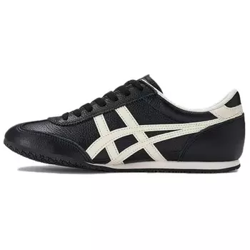 Кроссовки Onitsuka Tiger Machu Racer Lifestyle Shoes Unisex Low-top Black/White, черный/белый