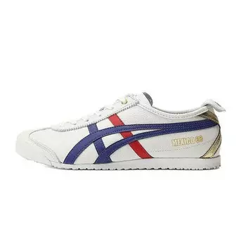 Кроссовки Onitsuka Tiger Mexico 66 Bronzing Leather 'White Dark Blue Red'
