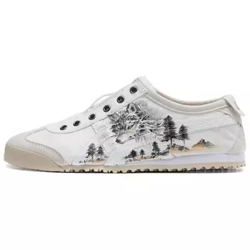 Кроссовки Onitsuka Tiger MEXICO 66 Casual Shoes Unisex Low-Top White Blue Red