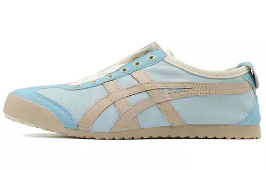 Кроссовки Onitsuka Tiger MEXICO 66 Lifestyle Shoes Unisex Low-top Blue/Brown, голубой