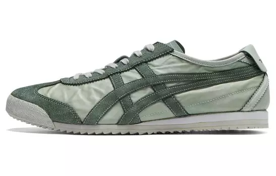 Кроссовки Onitsuka Tiger MEXICO 66 Lifestyle Shoes Unisex Low-top Green, зеленый