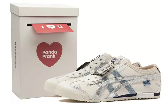 Кроссовки Onitsuka Tiger MEXICO 66 Lifestyle Shoes Unisex Low-top White/Silver, белый/серебряный