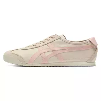 Кроссовки Onitsuka Tiger MEXICO 66 Lifestyle Shoes Unisex Low-top Off-white/pink, розовый