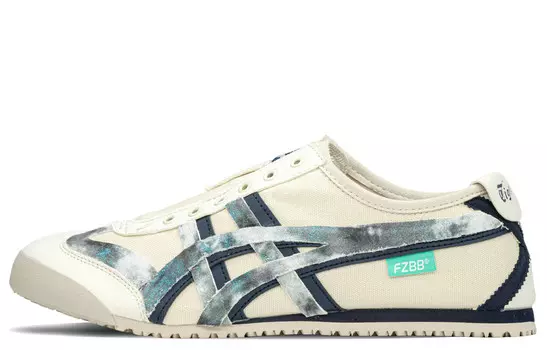 Кроссовки Onitsuka Tiger MEXICO 66 Lifestyle Shoes Unisex Low-top Black/purple, фиолетовый