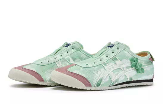 Кроссовки Onitsuka Tiger MEXICO 66 Lifestyle Shoes Unisex Low-top White/bean Paste Powder, белый