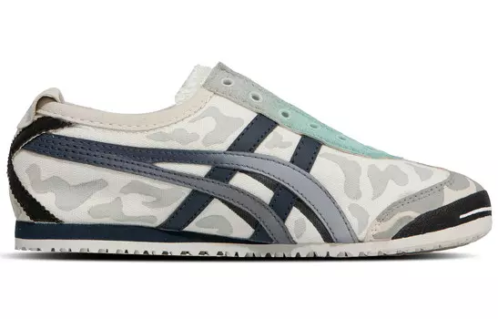 Кроссовки Onitsuka Tiger MEXICO 66 Lifestyle Shoes Unisex Low-top Grey/green, зеленый
