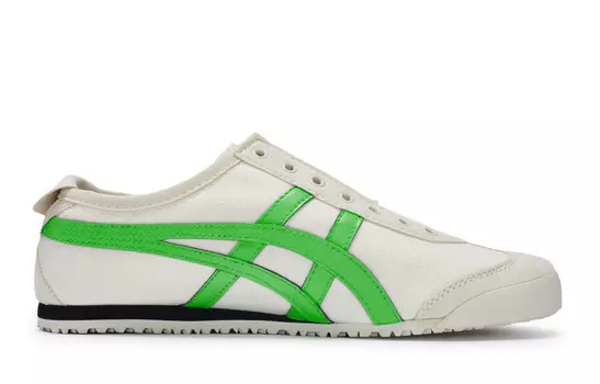 Кроссовки Onitsuka Tiger MEXICO 66 Lifestyle Shoes Unisex Low-top Green, бежевый/желтый/зеленый