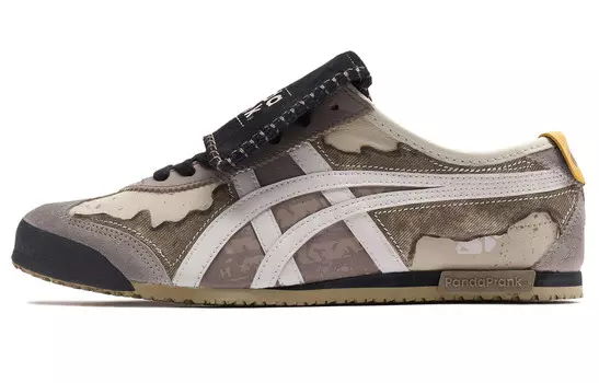 Кроссовки Onitsuka Tiger MEXICO 66 Lifestyle Shoes Unisex Low-top Brown/white/black, черный