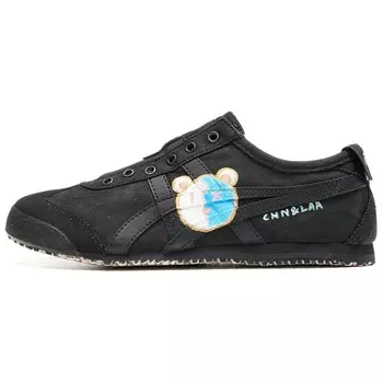 Кроссовки Onitsuka Tiger MEXICO 66 Lifestyle Shoes Unisex Low-top Black, черный