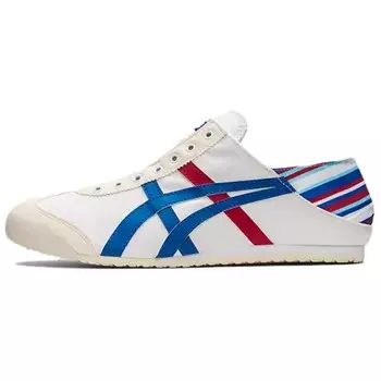 Кроссовки Onitsuka Tiger MEXICO 66 Lifestyle Shoes Unisex Low-top White/blue, белый/голубой