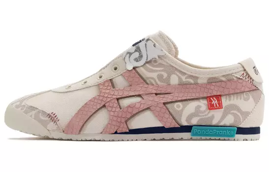 Кроссовки Onitsuka Tiger MEXICO 66 Lifestyle Shoes Unisex Low-top Beige/Pink, розовый