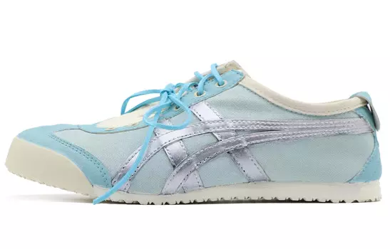 Кроссовки Onitsuka Tiger MEXICO 66 Lifestyle Shoes Unisex Low-top Blue/white/silver, голубой