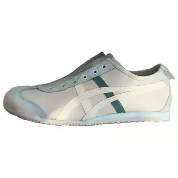 Кроссовки Onitsuka Tiger MEXICO 66 Lifestyle Shoes Unisex Low-top White/Blue, белый/синий