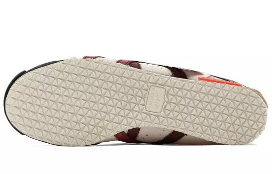 Кроссовки Onitsuka Tiger MEXICO 66 Lifestyle Shoes Unisex Low-top Brown/Red, коричневый/красный