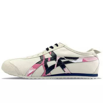 Кроссовки Onitsuka Tiger MEXICO 66 Lifestyle Shoes Unisex Low-top Beige, белый