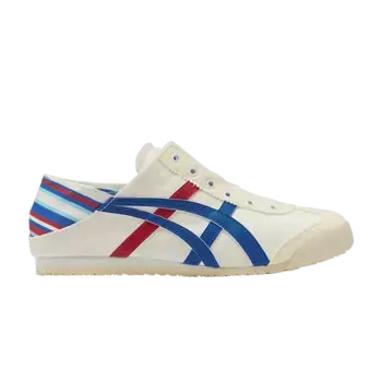 Кроссовки Onitsuka Tiger Mexico 66 Paraty White Classic Blue Stripes, белый