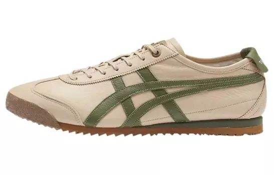 Кроссовки Onitsuka Tiger Mexico 66 SD Beige/Green, зеленый