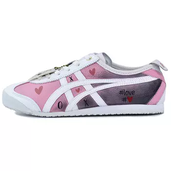 Кроссовки Onitsuka Tiger MEXICO 66 Skateboarding Shoes Unisex Low-top Pink/white, белый