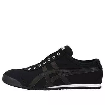 Кроссовки Onitsuka Tiger Mexico 66 Slip-On 'Black', черный