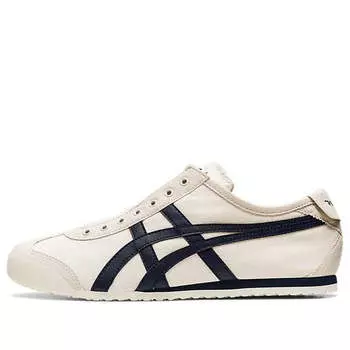 Кроссовки Onitsuka Tiger Mexico 66 Slip-On 'Midnight', бежевый