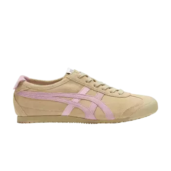 Кроссовки Onitsuka Tiger PATOU x Mexico 66 Putty Cotton Candy, кремовый