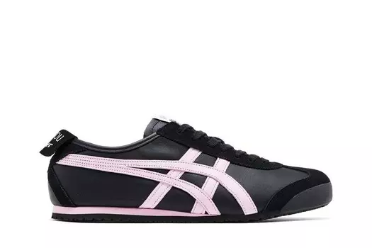 Кроссовки Onitsuka Tiger PATOU x Mexico 66 Black Pink, черный