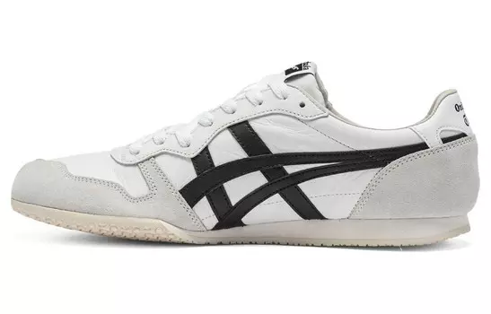 Кроссовки Onitsuka Tiger Serrano Lifestyle Shoes Unisex Low-top White/gray, белый/серый