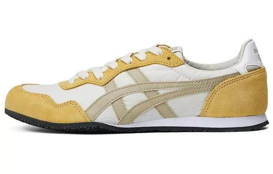 Кроссовки Onitsuka Tiger Serrano Lifestyle Shoes Unisex Low-top Yellow, желтый